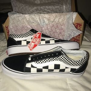 Unisex Checkered Vans